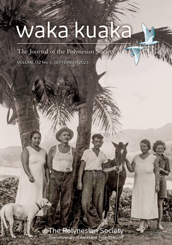 					View Vol. 132 No. 3 (2023): Waka Kuaka | The Journal of the Polynesian Society
				